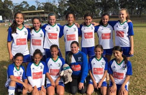 AC United U12’s in the Fairfield City Champion