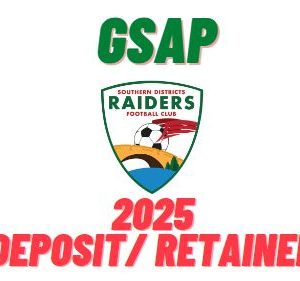 2025 GSAP Retainer/Deposit Fee - U10, U11, U12, U13