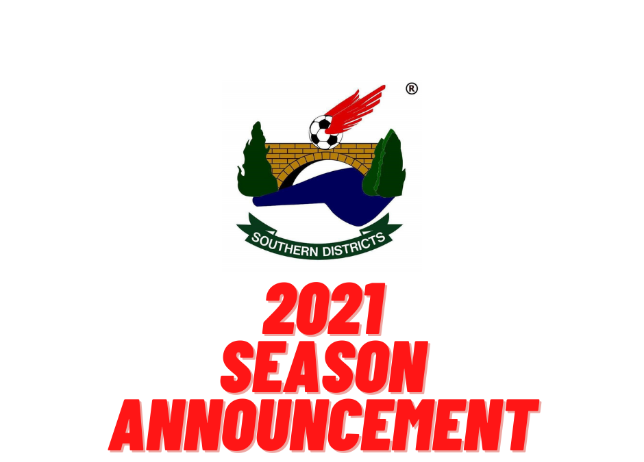 IMPORTANT 2021 SEASON ANNOUNCEMENT.