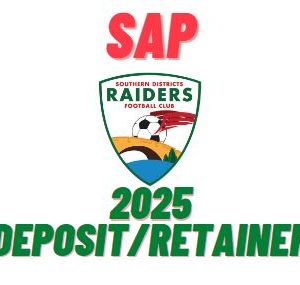 2025 Boys SAP Retainer/Deposit Fee - U9, U10, U11, U12
