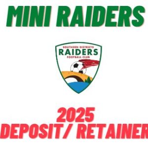 Mini Raiders 2025 Deposit/Retainer U6/U7/U8